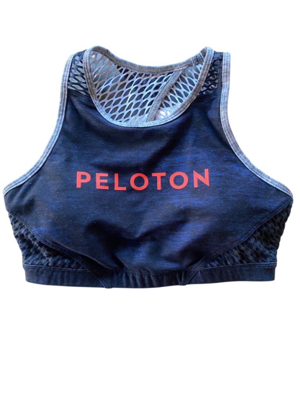 Peloton Sports Bra WITH - Wear it to Heart - Navy Blue M